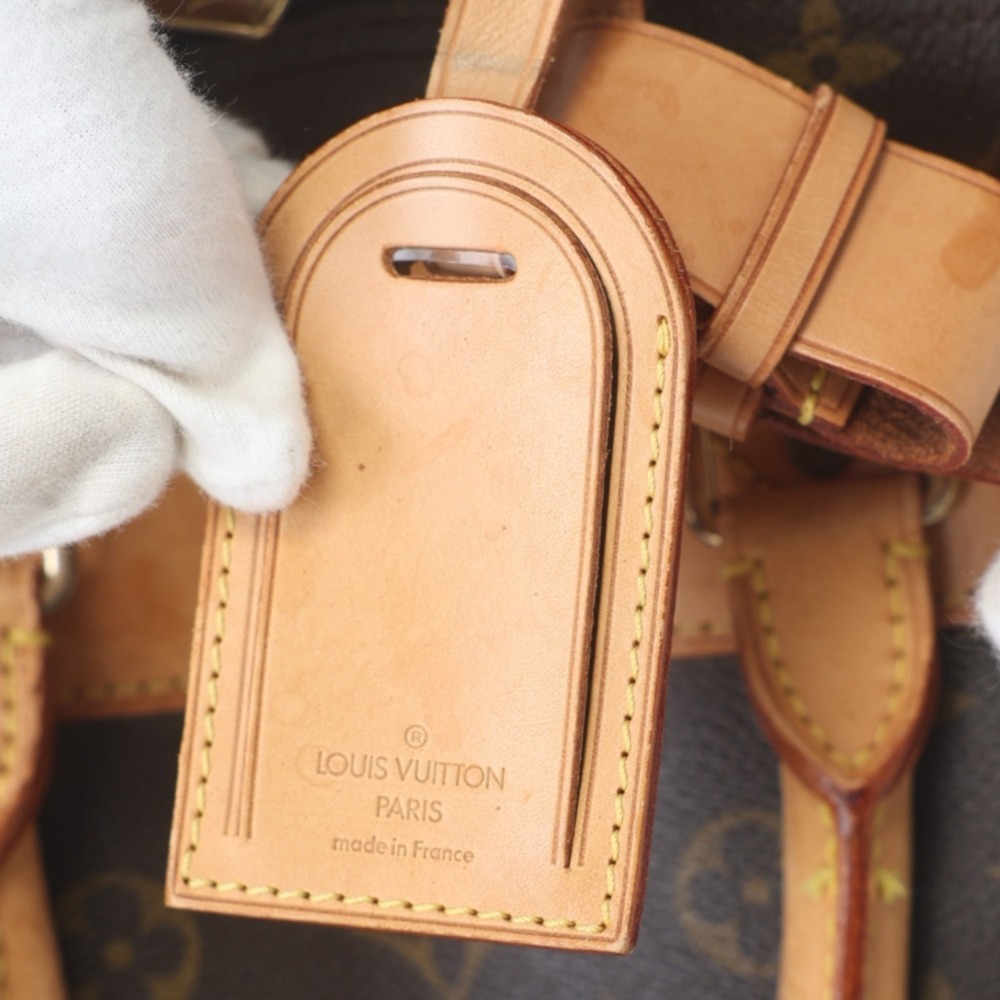LOUIS VUITTON Authentic Brown Monogram Canvas Boston Bag - Picture 10 of 16